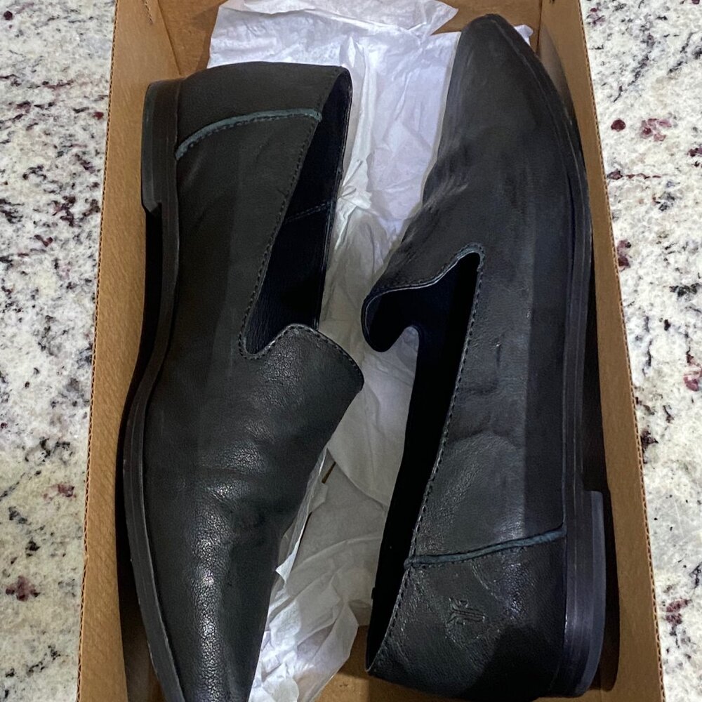 Frye KENZIE VENETIAN Leather Pointed Toe Flats